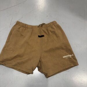 Essentials “FEAR OF GOD”  Brown Athletic Shorts for Men